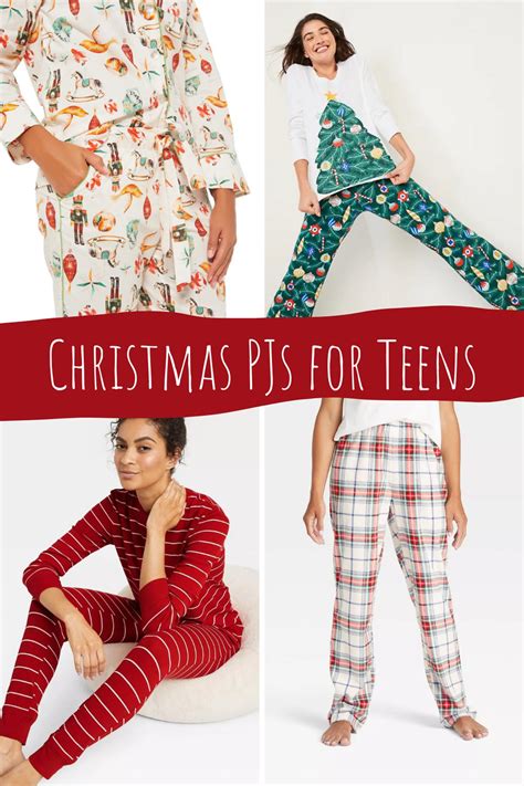 christmas pajamas for teenagers|christmas pajamas for teen girls.